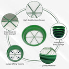 SE 13.25 Inch Wide Stackable Classifier Gold Prospecting Pan - Image 4