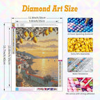 Lemon Tree Diamond Art Kits for Adults Beginners 12x16 in, DIY Craft Gift | - Image 3