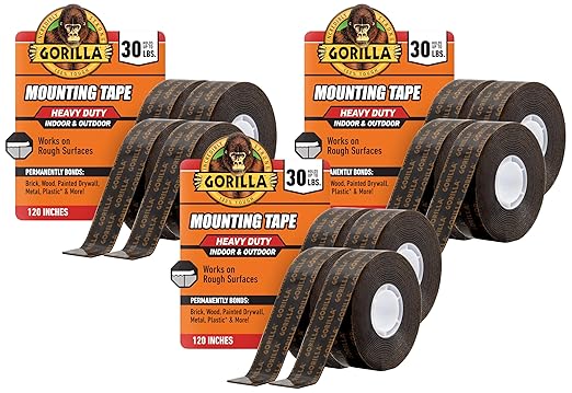 GORILLA Heavy Duty Double Sided Mounting Tape by Gorilla