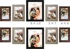 LUCKYLIFE Picture Frames Collage Wall Decor 10-Pack, Gallery Wall Frame Set - Image 7