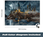 Ceaco - Thomas Kinkade - Harry Potter - Hogwart's Castle - 1500 Piece Jigsaw - Image 2