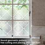 DKTIE Boho Style Stained Glass Window Film - Image 7