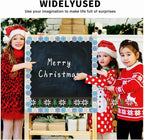 69 Feet Winter Snowflake Bulletin Board Borders, Shine Scalloped Borders - Image 4