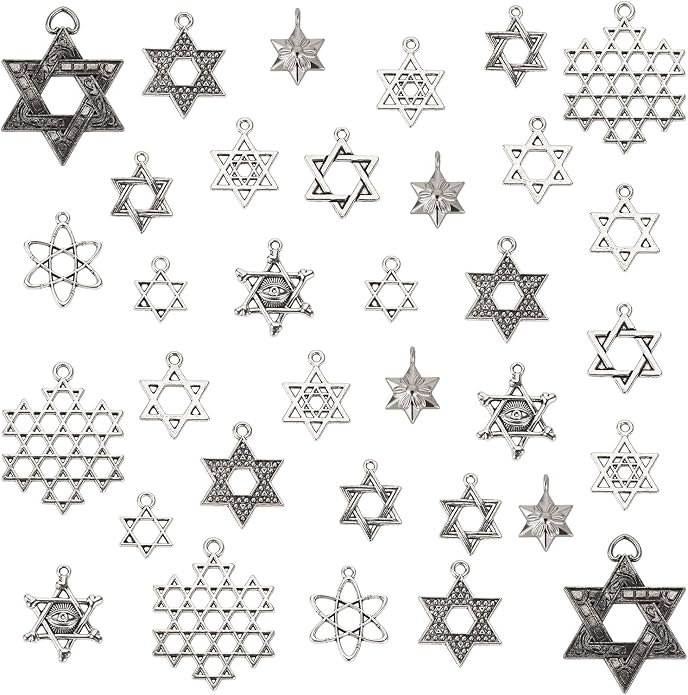Craftdady Tibetan Style Antique Silver Alloy Pendants Cute Metal Dangle Charms - Image 8