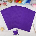 NACHLYNN 20Pcs Self Adhesive Felt Fabric Sheets 7"x11.5" /18x29cm Sticky Back - Image 4