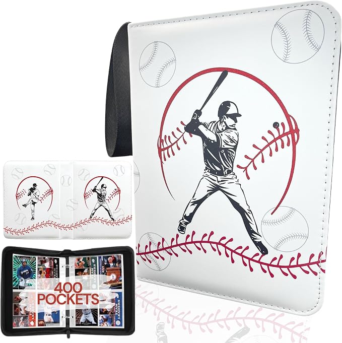 Baseball Card Binder, Trading Card Album by Rucher