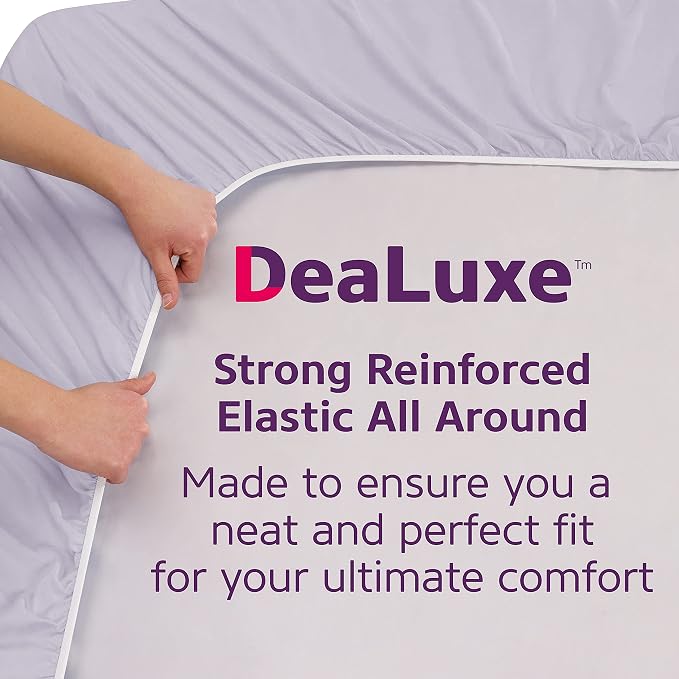 XL Twin Sheets Deep Pockets Fitted – Twin XL Fitted Sheets Only – 21” Fitted - Image 4