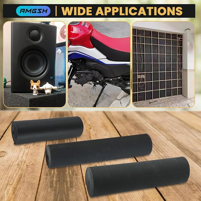 1/4" Thick X 17" Wide X 80" Long Closed-Cell Foam Neoprene Padding, - Image 6