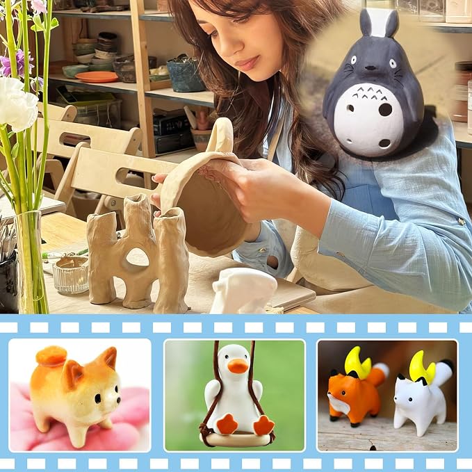500ml Air Dry Clay Glaze, Air Dry Clay Varnish Can Not Only Used to Prevent - Image 7