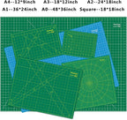 WorkLion 36" x 48" Self Healing Cutting Mat: Double sided 5-Ply Non-Slip - Image 3