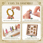 Lineshading DIY Mini Silhouette Shadow Box Museum Frame Kit - Image 6