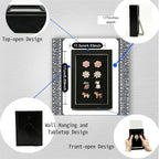 Pin Display Case, Enamel Pin Collection Display - Image 3