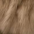 Beige Faux Fur Fabric by The Yard by Qidkeo
