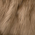 Beige Faux Fur Fabric for Crafts Squares Furry Fabric for Sewing, Upholstery & by Qidkeo
