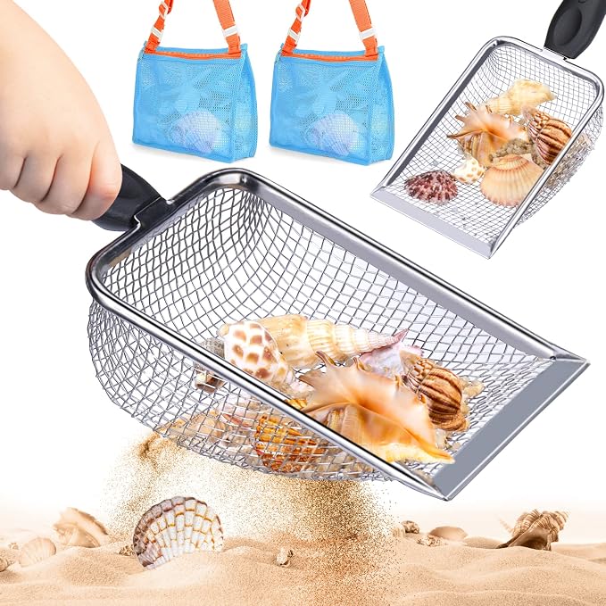 Vodolo 2 PCS Beach Mesh Shovel by Vodolo