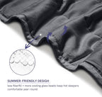 YnM 12lbs Weighted Blanket for Adults, Heavy Bed Throw Blanket - Image 4