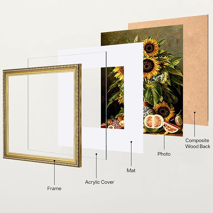eletecpro 16x16 Picture Frames Set of 2 - Image 2
