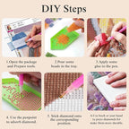 CHWGLFGG 5D Full Round Drill Diamond Painting Kit - Image 8