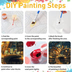 Paint by Numbers Kit for Adults, Tree Paint by Numbers, Crafts for Adults for - Image 9