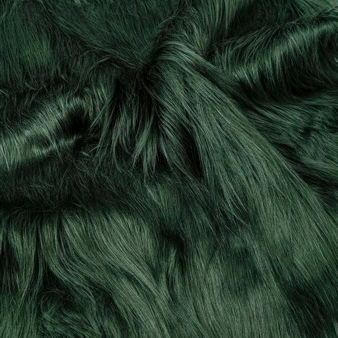Faux Fur Fabric for Crafts Squares Furry Fabric for Sewing, Upholstery & by Qidkeo