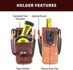 Occidental Leather Clip-On 4 in 1 Tool/Tape Holder - Image 3