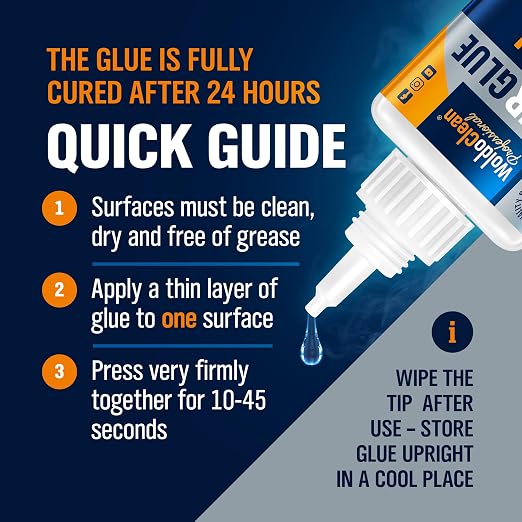 WoldoClean Metal Super Glue 50g Extra Strong Adhesive | Heavy Duty Waterproof - Image 7