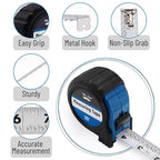 Mr. Pen- Retractable Tape Measure 25 ft, 2 Pack, Dark Blue, Easy Read | Steel - Image 4