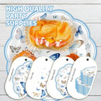 Blue Butterfly Butterflies Scalloped Party Decorations, Serves 24 | Butterflies - Image 3