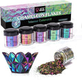 LET'S RESIN Chameleon Flakes, Resin Supplies -Intense Color Shift Pigment Powder by LETSRESIN