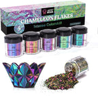 LET'S RESIN Chameleon Flakes, Resin Supplies -Intense Color Shift Pigment Powder by LETSRESIN