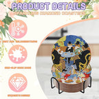 DOZEEZOP 8-Pack Diamond Art Coaster Kit - Image 5