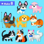 KRAFUN Puppy & Kitten Sewing Kit - Image 3
