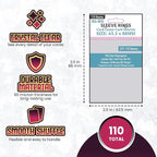 Sleeve Kings Standard Card Sleeves – 110 Count, Medium MTG Size, Compatible - Image 4