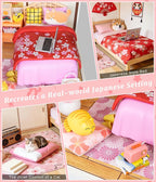 Sakura Japanese Bedroom Miniature House Kit – DIY Dollhouse - Image 6
