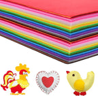 80 PCS Wool Blend Felt Sheets for Crafts 1 mm Thickness, 12 x 12 inches Felt by Unknown