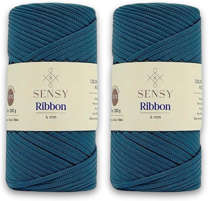 2 Skeins of Sensy Premium 4mm by SSENSY