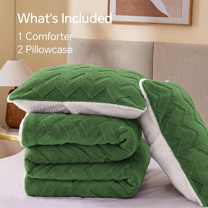 BEDELITE Fluffy King Size Comforter Set - Image 8