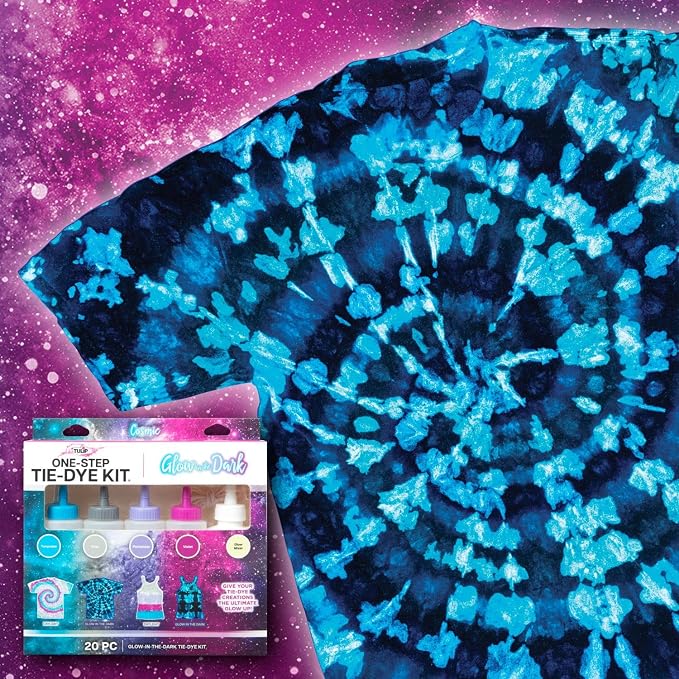 Tulip Glow in The Dark Cosmic Galaxy 4-Color Tie-Dye Kit - Image 6