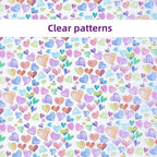Printed TPU Jelly Faux Leather Fabric, 11.8 x 47.2 Inch Transparent Clear Jelly - Image 3