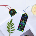AUGSUN 96 Set Magic Scratch Rainbow Bookmarks Making Kit - Image 4