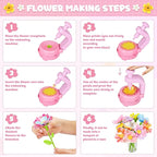 Fabric Flower Bouquets Toys, DIY Craft Kits Toys - Image 3