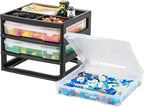 IRIS USA Fits 12" x 12" Paper, 3-Tier Desk Top Storage Unit by IRISUSA