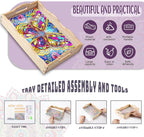 EWJRNSF Diamond Art Kits for Adults Wooden Serving Trays - Image 3