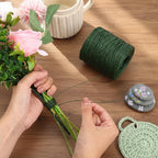 Syhood 1345 Feet Floral Vine Bind Wire Rustic Wrapping Wire - Image 5