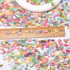 400pcs Pastel Shell Chip Beads 5-8mm Pre-drilled Freeform Loose Gemstone - Image 3