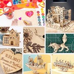 50 Pack Basswood Sheets for Crafts, Wood Burning, Architectural Models - Image 7