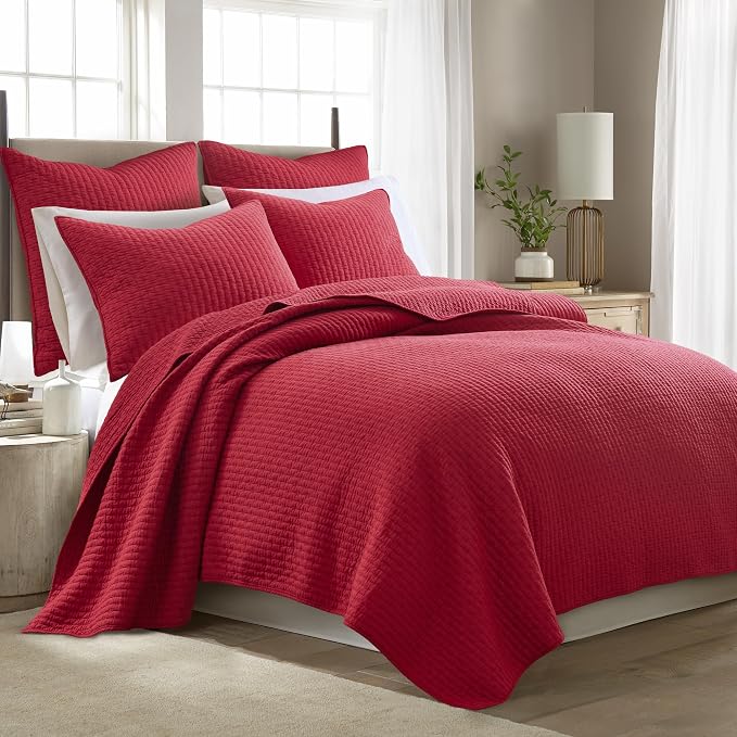 Levtex Home Cross Stitch Reversible King/Cal King Quilt Set by LevtexHome