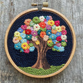 Punch Needle Kits for Beginners Life Colorful Tree 20x20cm-2 | Easy for by Unknown