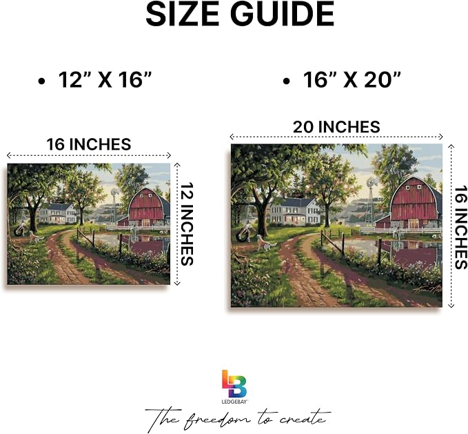 Ledgebay DIY Paint by Numbers Kit - Image 5