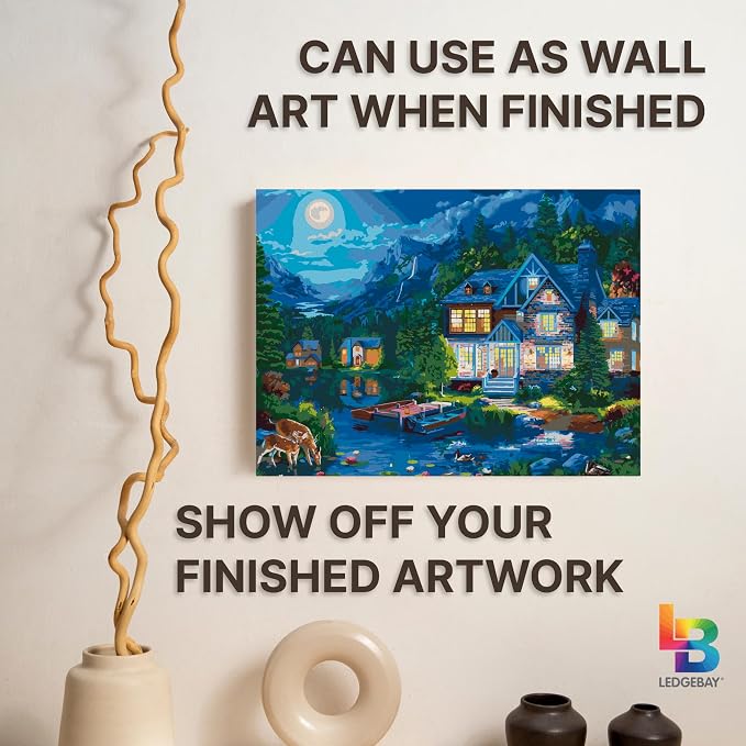 Ledgebay DIY Paint by Numbers Kit - Image 9
